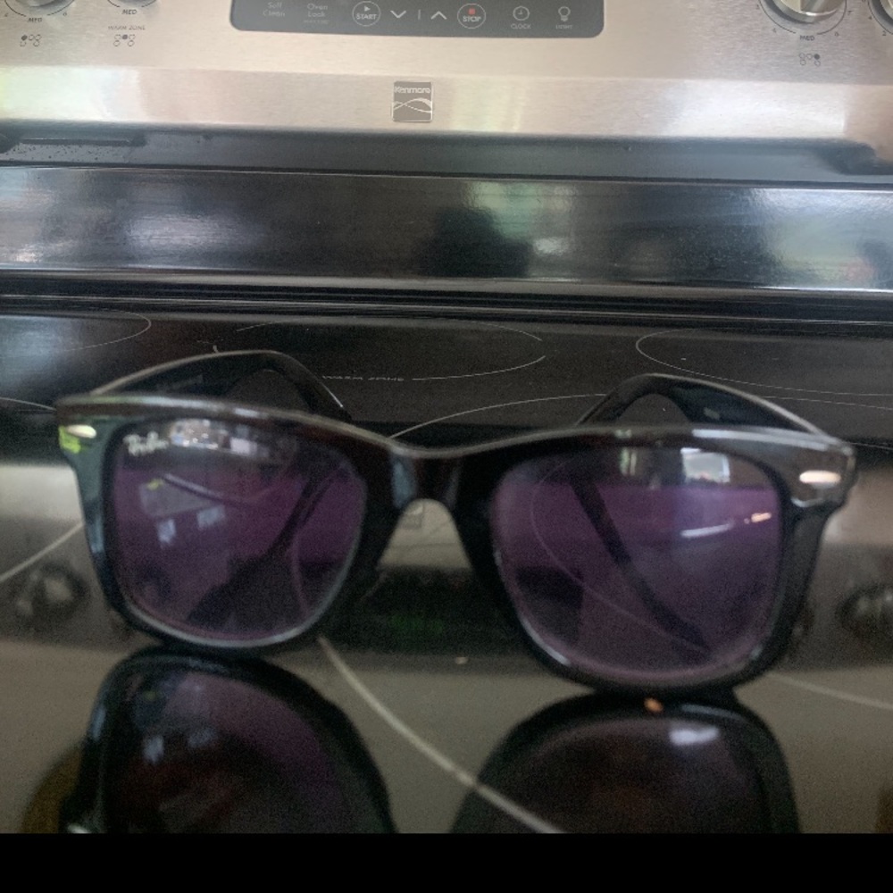Ray Ban purple sunglasses